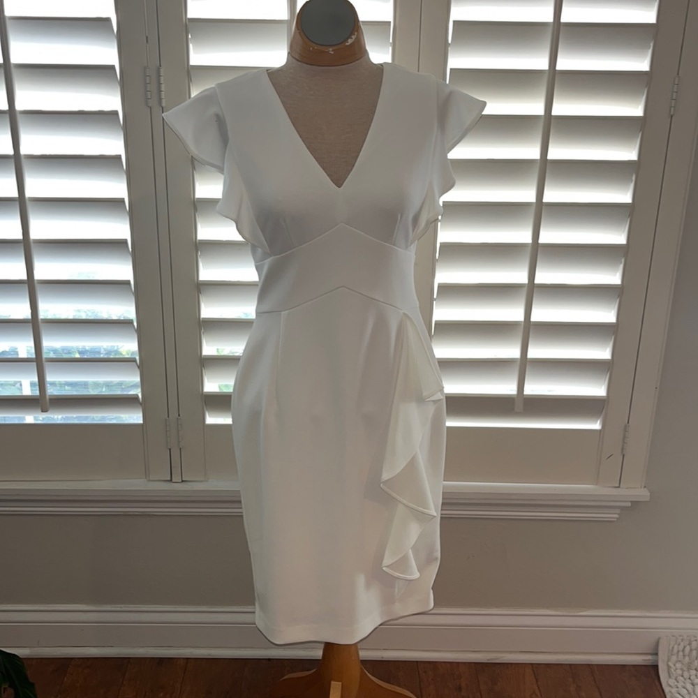DKNY size 2 white dress